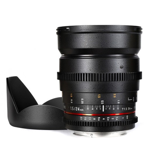 Samyang For Sony NEX 24mm T1.5 VDSLR ED AS IF UMC II